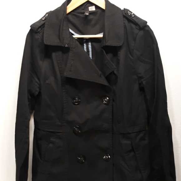 H&M Black Fall Military Jacket - Picture 2 of 8